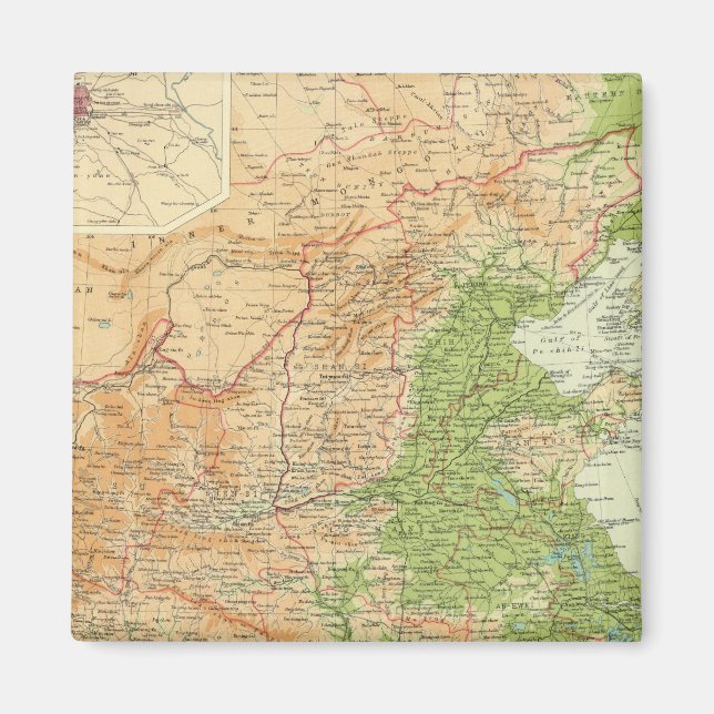 China Beijing Region Magnet (Front)