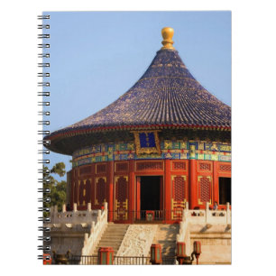 China, Beijing, Tian Tan Park, Temple of Heaven, 2 Spiral Notebook
