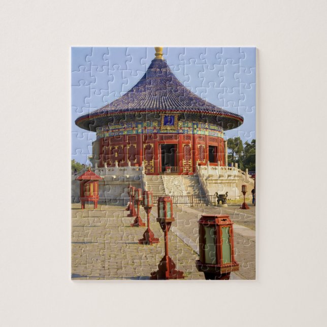 China, Beijing, Tian Tan Park, Temple of Heaven, Jigsaw Puzzle (Vertical)