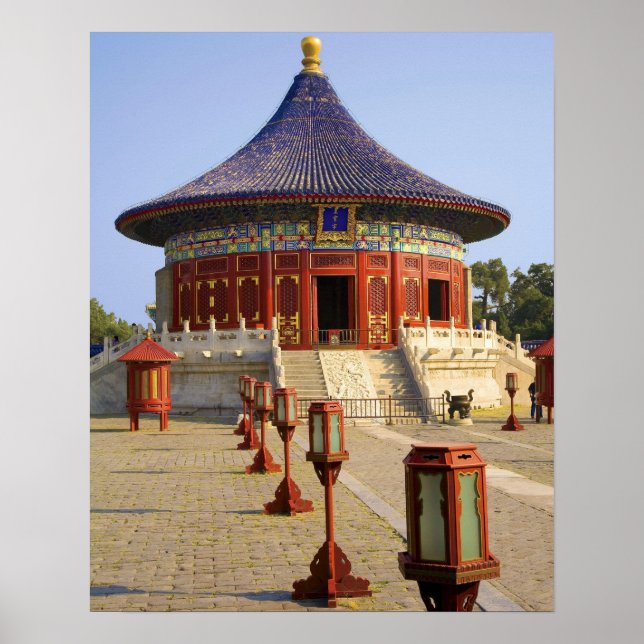 China, Beijing, Tian Tan Park, Temple of Heaven, Poster (Front)