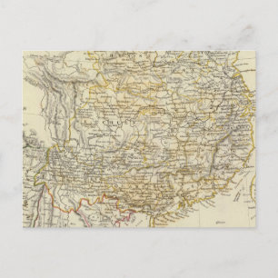 China, Birman Empire, Coch in China, Siam Postcard