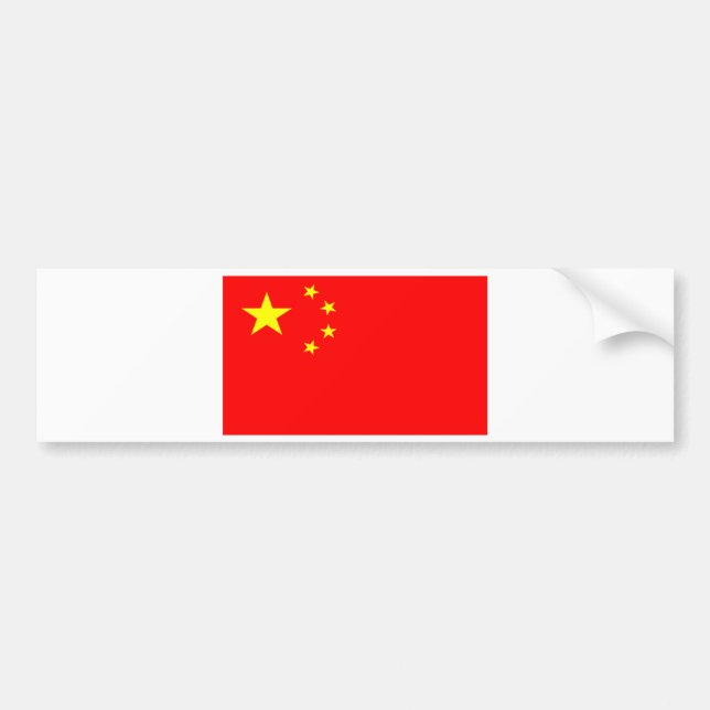 CHINA BUMPER STICKER (Front)