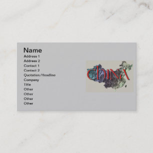 China Business Card