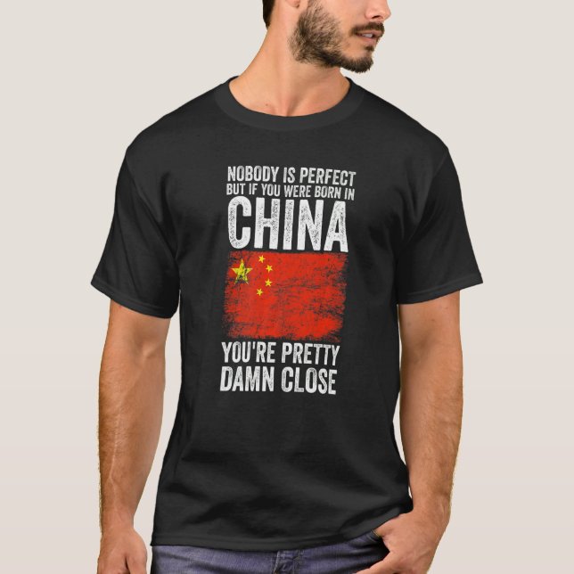 China Chinese Flag T-Shirt (Front)