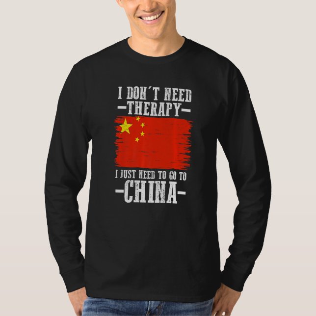 China Chinese Flag   T-Shirt (Front)