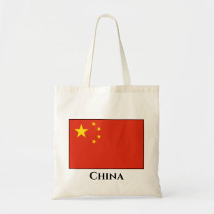 China (Chinese) Flag Tote Bag