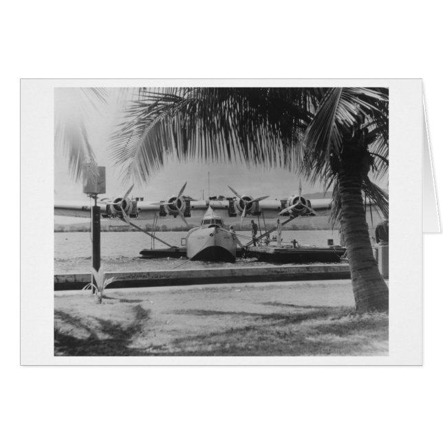 China Clipper Mooring on Hawaiian Island (Front Horizontal)