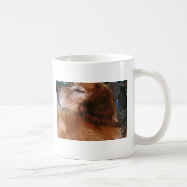 China Coffee Mug - Sunshine goldens (Right)