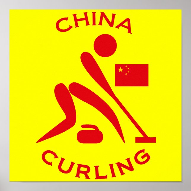 China Curling Poster (Front)