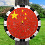China Dartboard & Chinese Flag / game board<br><div class="desc">Dartboard: China & Chinese flag darts,  family fun games - love my country,  summer games,  holiday,  fathers day,  birthday party,  college students / sports fans</div>