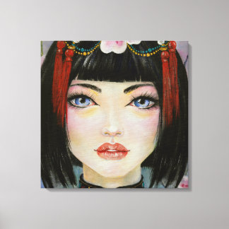 China Doll Canvas Print