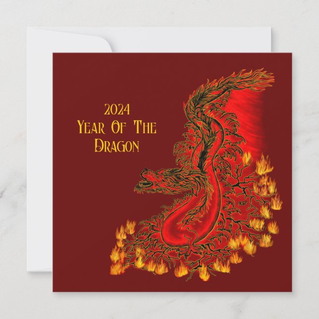 China Dragon , 2024 Year Of The Dragon (Front)