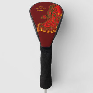 China Dragon , 2024 Year Of The Dragon Golf Head Cover