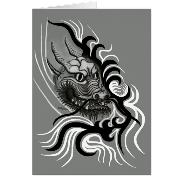 China Dragon in Tattoostyle (Front)