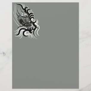 China Dragon in Tattoostyle