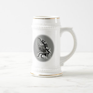 China Dragon in Tattoostyle Beer Stein