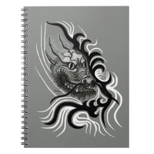 China Dragon in Tattoostyle Notebook