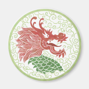 China dragon magnet