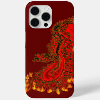 China Dragon red and gold design