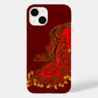 China Dragon red and gold design