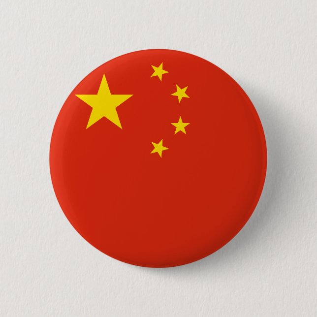 China Flag Button (Front)