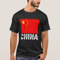 China Flag Chinese I Love Chinese Graphic