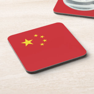 China flag coaster