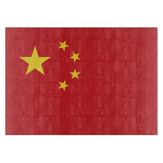 China flag cutting board (Front)
