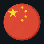 China Flag Magnet<br><div class="desc">Magnet with the Flag of the People's Republic of China.</div>