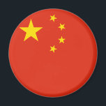 China Flag Magnet<br><div class="desc">Magnet with the Flag of the People's Republic of China.</div>