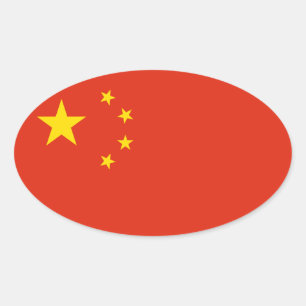 China Flag Sticker