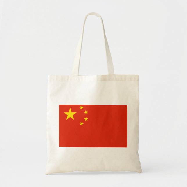 China Flag Tote Bag (Front)