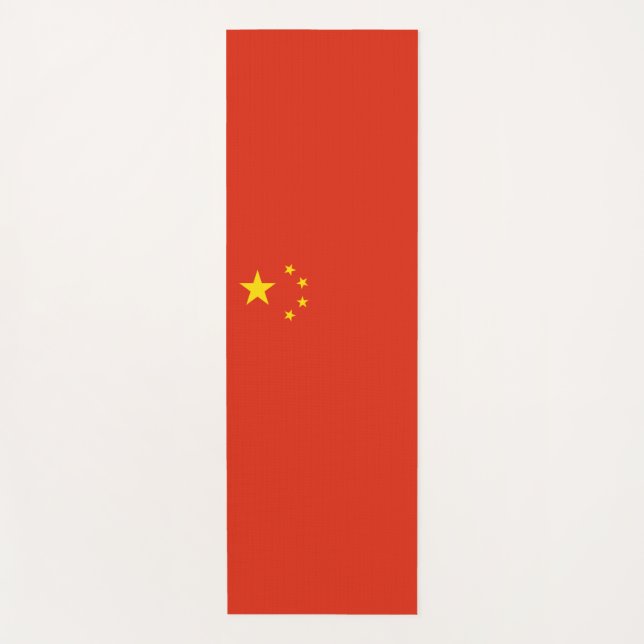 China flag Yoga Mat (Front)