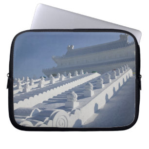 CHINA, Heilongjiang Province, Haerbin (Harbin). 2 Laptop Sleeve