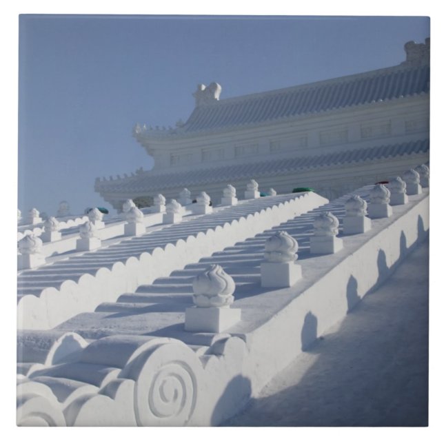 CHINA, Heilongjiang Province, Haerbin (Harbin). 2 Tile (Front)