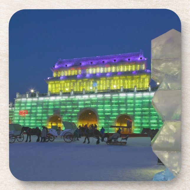 CHINA, Heilongjiang Province, Haerbin (Harbin). Coaster (Front)