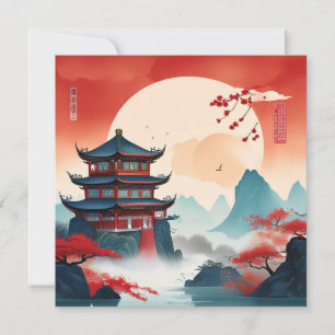 China Holiday Card