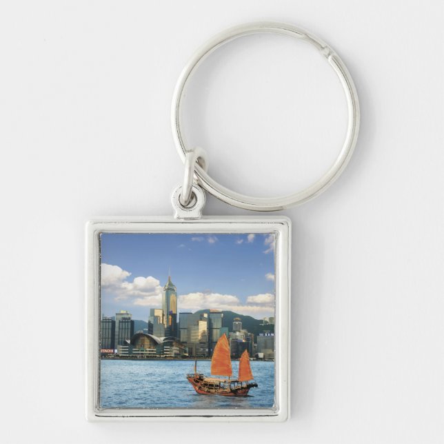 China; Hong Kong; Victoria Harbour; Harbour; A Key Ring (Front)