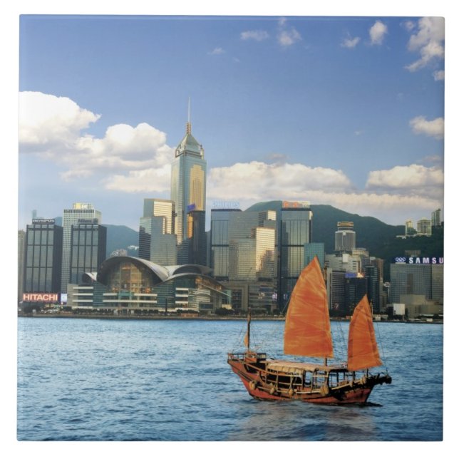 China; Hong Kong; Victoria Harbour; Harbour; A Tile (Front)