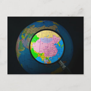 China in focus postcard