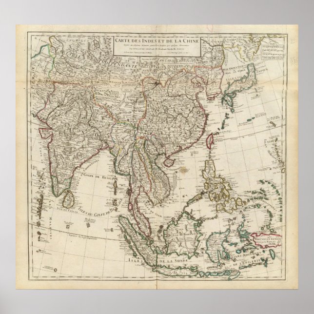 China, India, Asia Poster (Front)