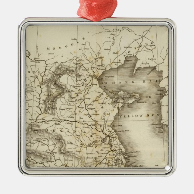 China, Japan Metal Tree Decoration (Front)