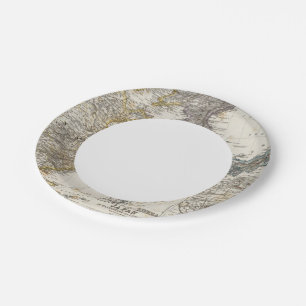 China, Korea, Japan Paper Plate