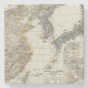 China, Korea, Japan Stone Coaster