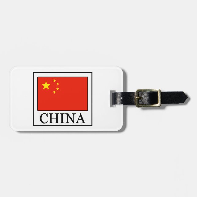 China Luggage Tag (Front Horizontal)