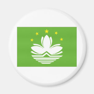 China Macao Flag Magnet