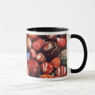China, Ming Tombs, Painted Glass Souvenirs Mug