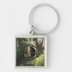 China, Nantong, an arched bridge forms a perfect Key Ring