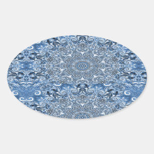 China Oval Sticker
