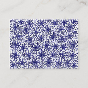 China Pattern Business Card